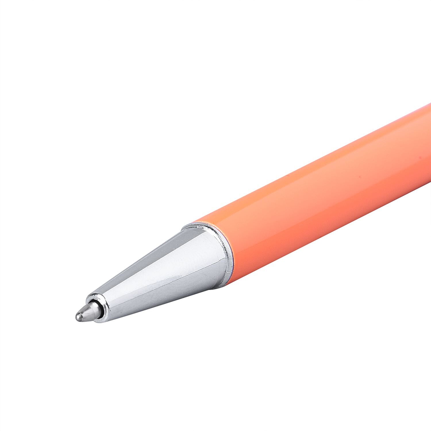 Set of 7 Crystal 2 in 1 Stylus and Ball Point Pen - Red & Multicolor