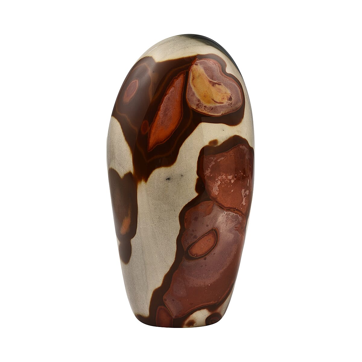 Gem Treasures - Polychrome Jasper Free Form Red Dot 2500 Ct.