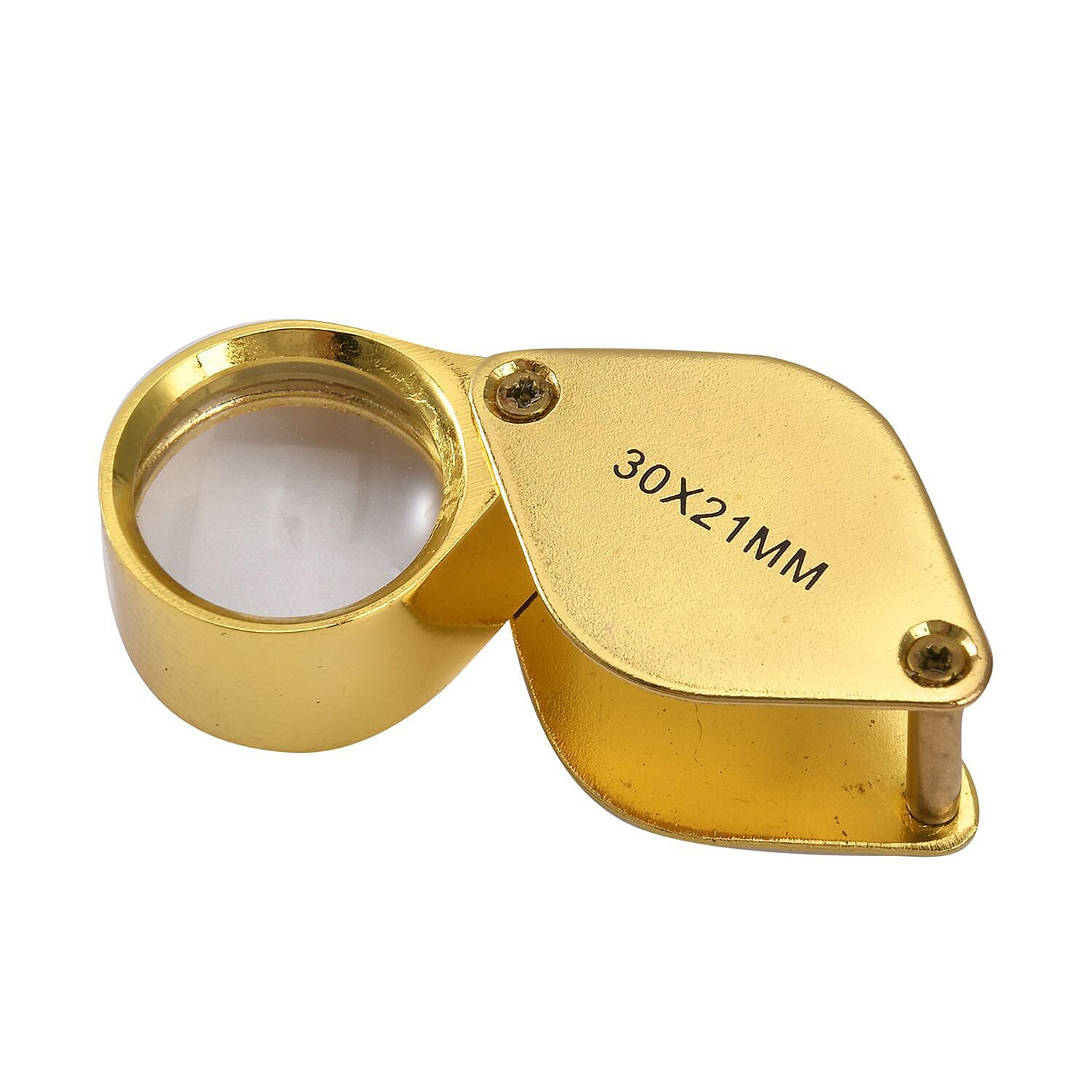 Set of 3 - Jewellery Magnifier (Size 3x2 Cm) - Gold