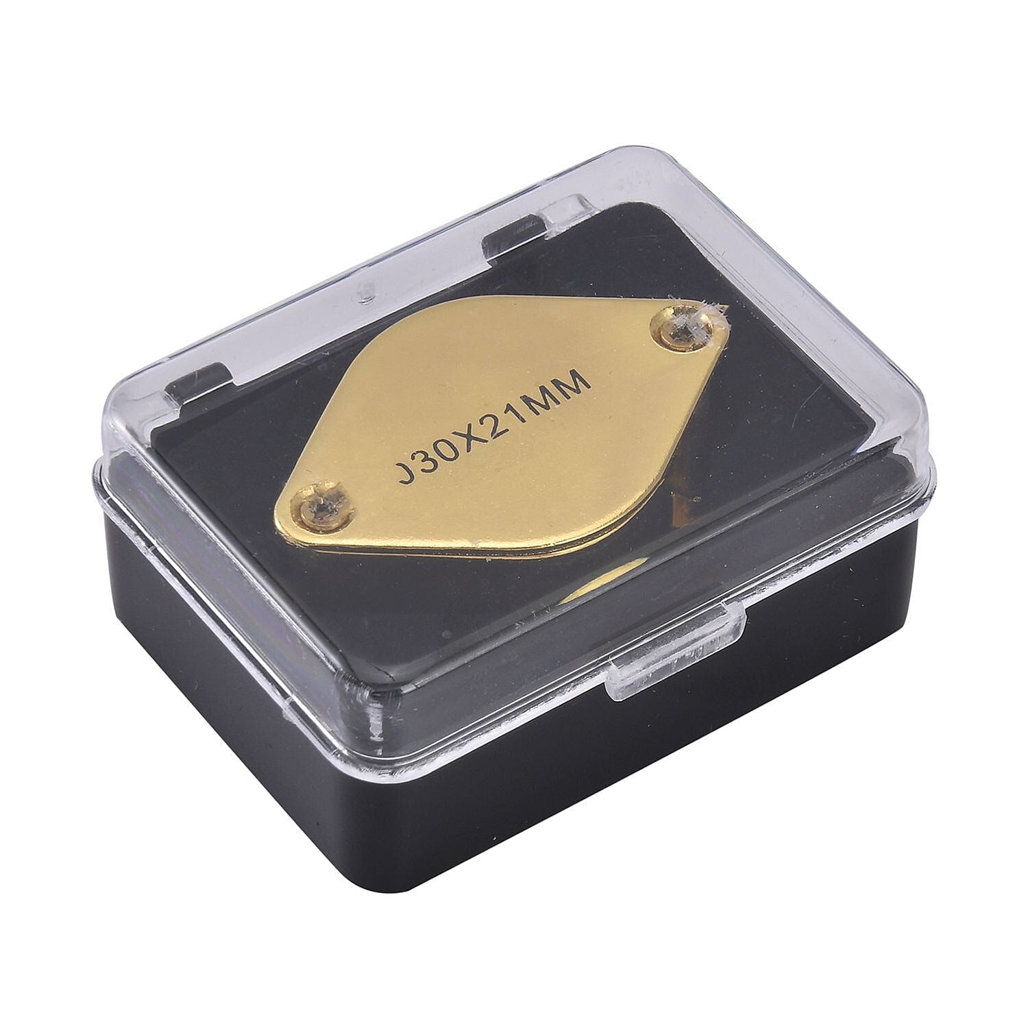 Set of 3 - Jewellery Magnifier (Size 3x2 Cm) - Gold