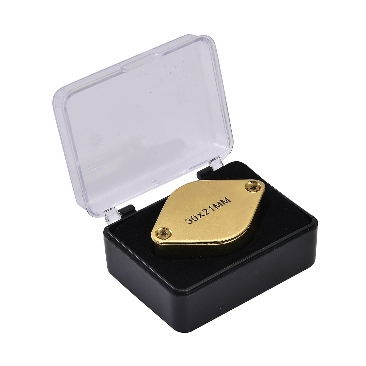 Set of 3 - Jewellery Magnifier (Size 3x2 Cm) - Gold