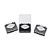 Set of 3 - Jewellery Magnifier (Size 3x2 Cm) - Silver