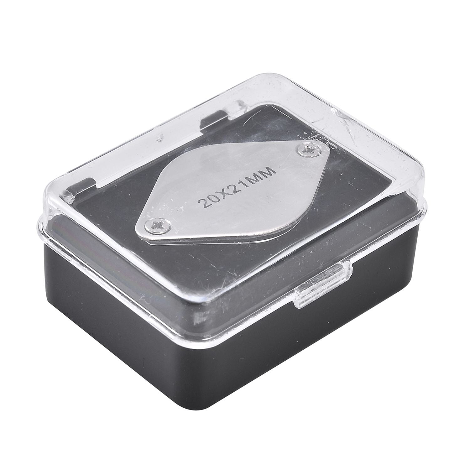 Set of 3 - Jewellery Magnifier (Size 3x2 Cm) - Silver