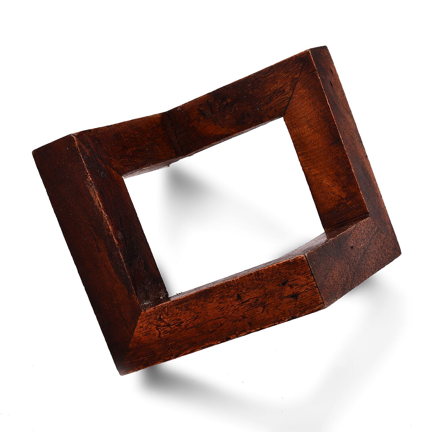 Himalayan Salt Lamp Penny Cube Shape including Cord - Bulb (Size 18x18x18 cm)