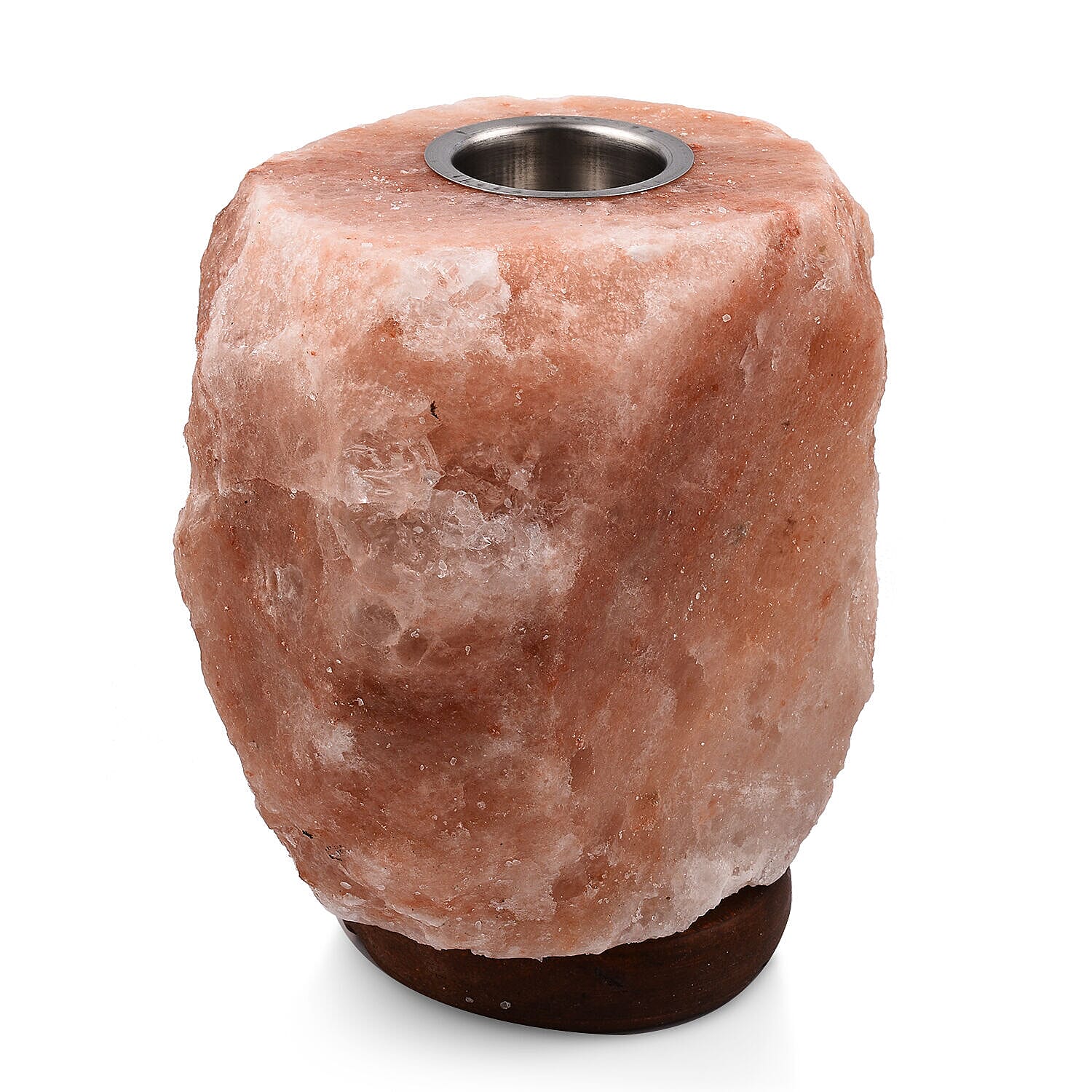 Himalayan Pink Salt  Aroma Therapy Lamp Natural Shape including Cord - Bulb (Size 18x14x14 cm)