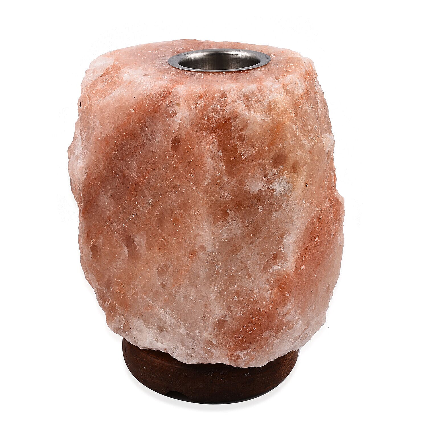Himalayan Pink Salt  Aroma Therapy Lamp Natural Shape including Cord - Bulb (Size 18x14x14 cm)