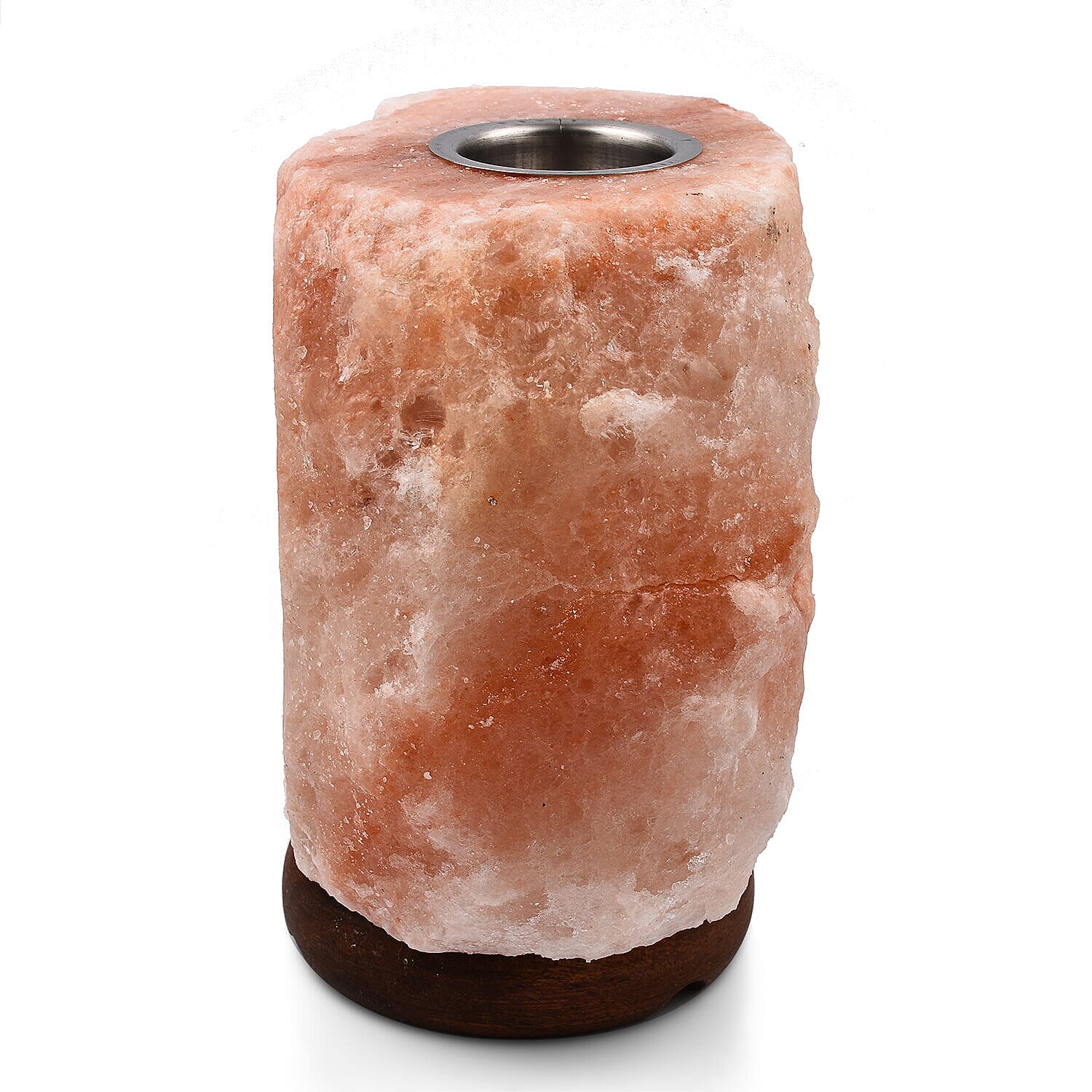 Himalayan Pink Salt  Aroma Therapy Lamp Natural Shape including Cord - Bulb (Size 18x14x14 cm)