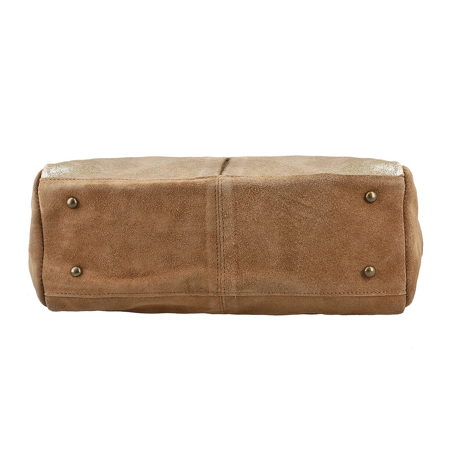 Italian CloseOut Deal- 100% Genuine Leather Tote Bag - Tan