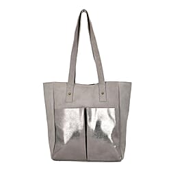 Hongkong Close Out Deal-- Genuine Leather Tote Bag - Black