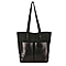 Hongkong Close Out Deal-- Genuine Leather Tote Bag - Black