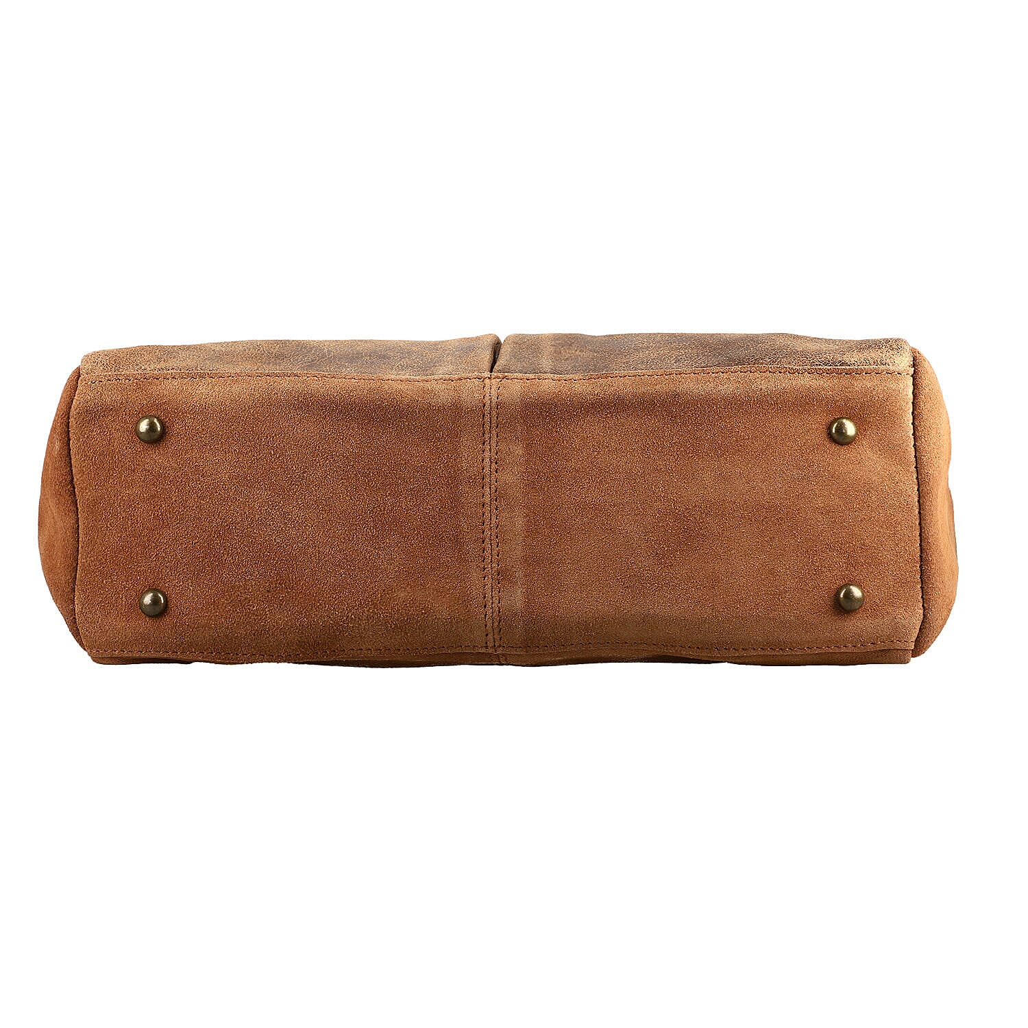 Italian CloseOut Deal- 100% Genuine Leather Tote Bag - Cognac