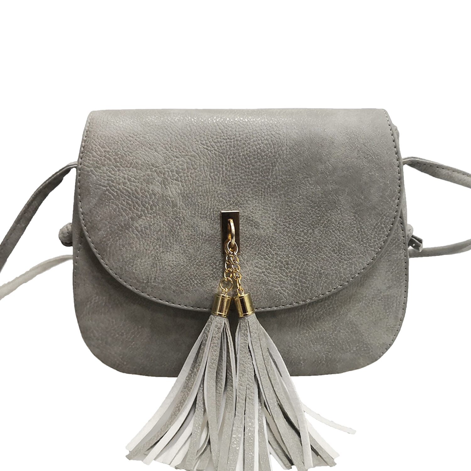 Grey crossbody outlet handbag