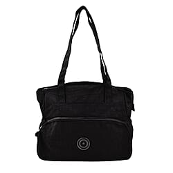 Nylon Tote Bag - Black