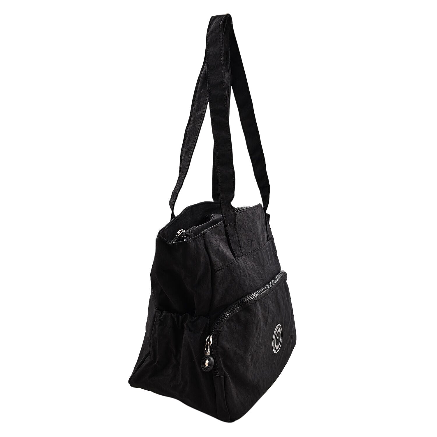 Nylon Tote Bag - Black