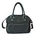 Designer Close Out-  Water Resistant Tote Bag with Crossbody Strap. - Black