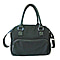 Designer Close Out-  Water Resistant Tote Bag with Crossbody Strap. - Black