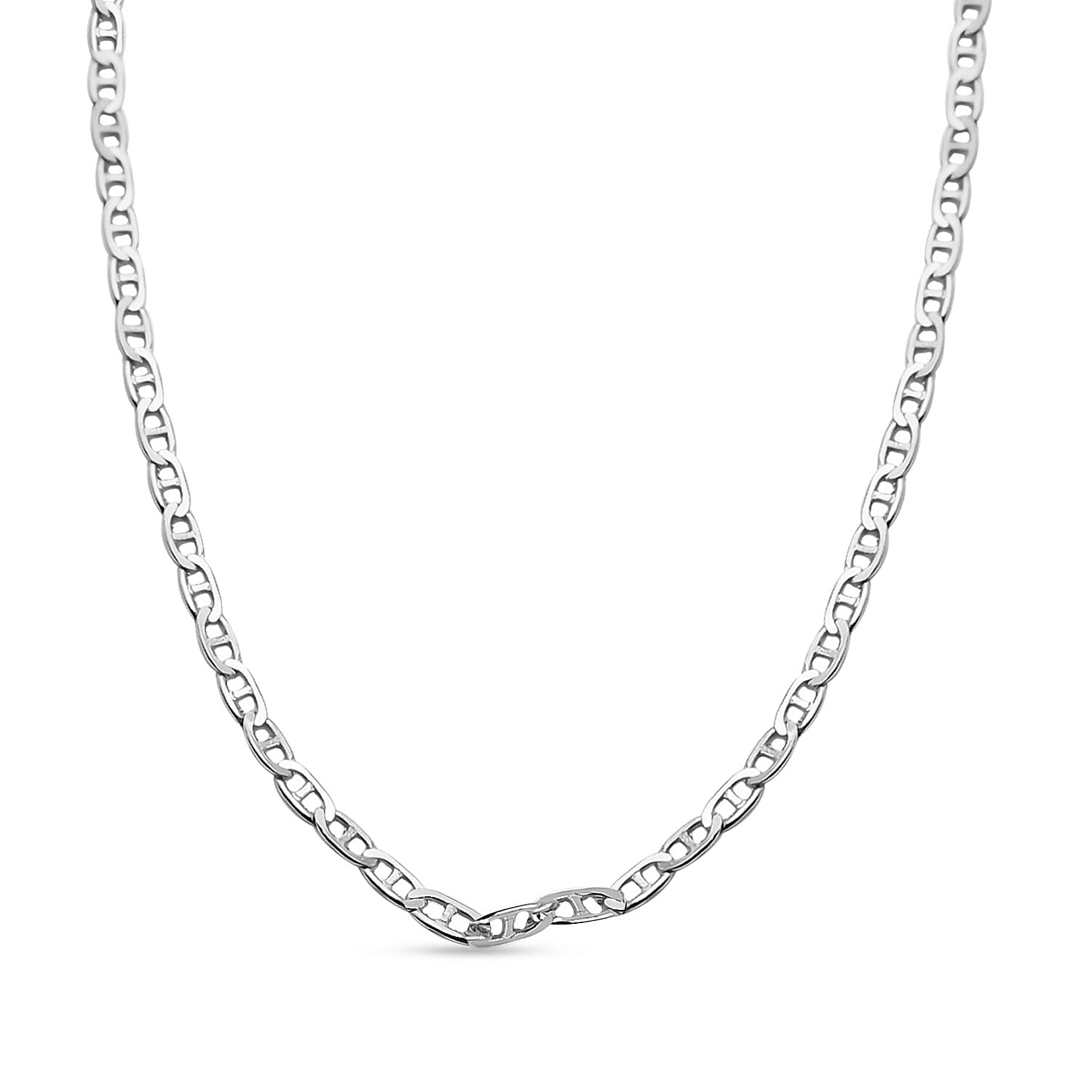 NY Close Out Deal - Sterling Silver Rambo Necklace (Size - 24)