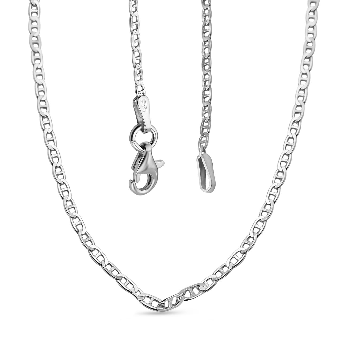 NY Close Out Deal - Sterling Silver Rambo Necklace (Size - 24)