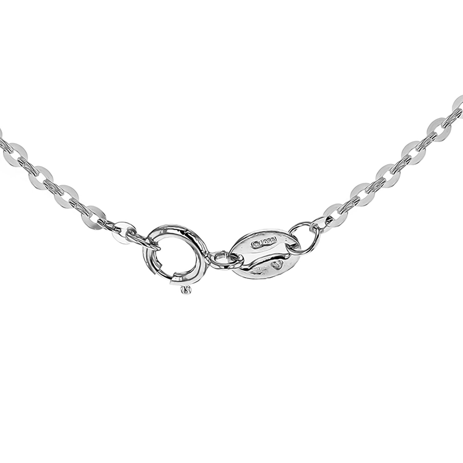 950 Platinum 1.6mm Trace Chain 16 Inch with Supreme Finish