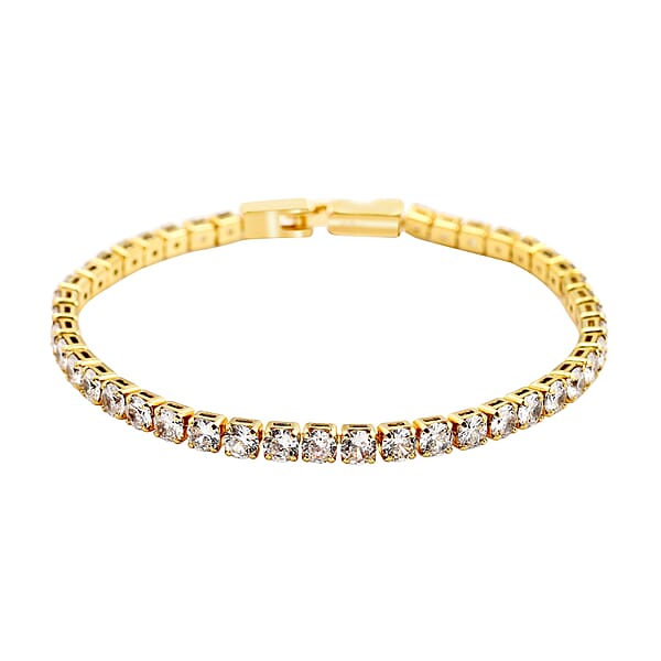 NY Close Out Deal AAA Simulated Diamond Tennis Bracelet (Size 7.5