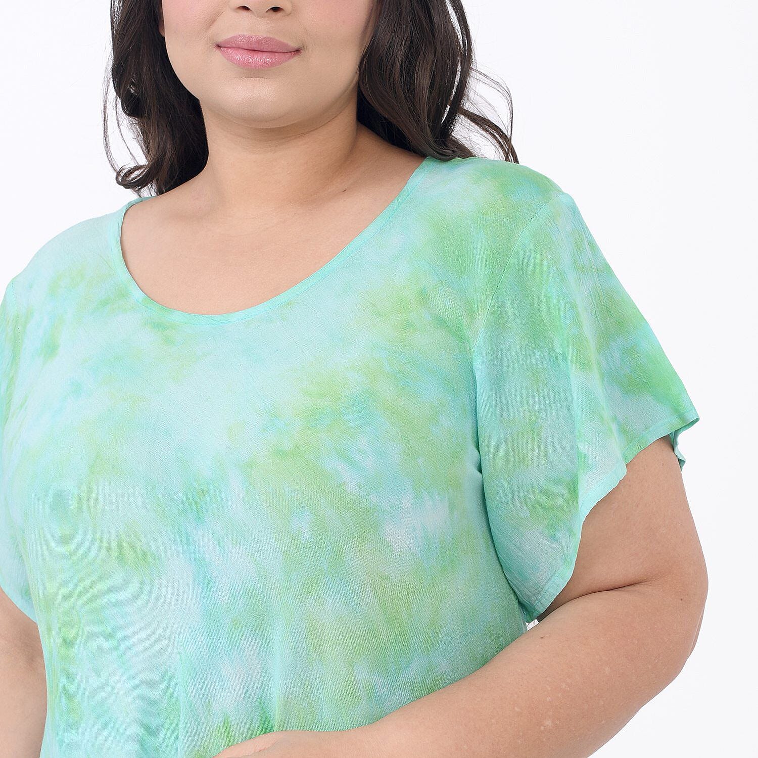 Tamsy Tie-Dye Umbrella Dress