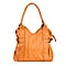 Plain Tote Bag with Handle Drop (Size 33x26x13 Cm) - Tan