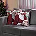 Set of 2 - Jacquard Woven Santa Cushion Covers - Multi