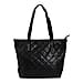 Polyurethane Tote Bag - Black