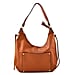 Polyurethane Tote Bag - Brown