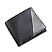  Genuine Leather Bi Fold Mens Wallet (RFID Protected) - Black & Grey