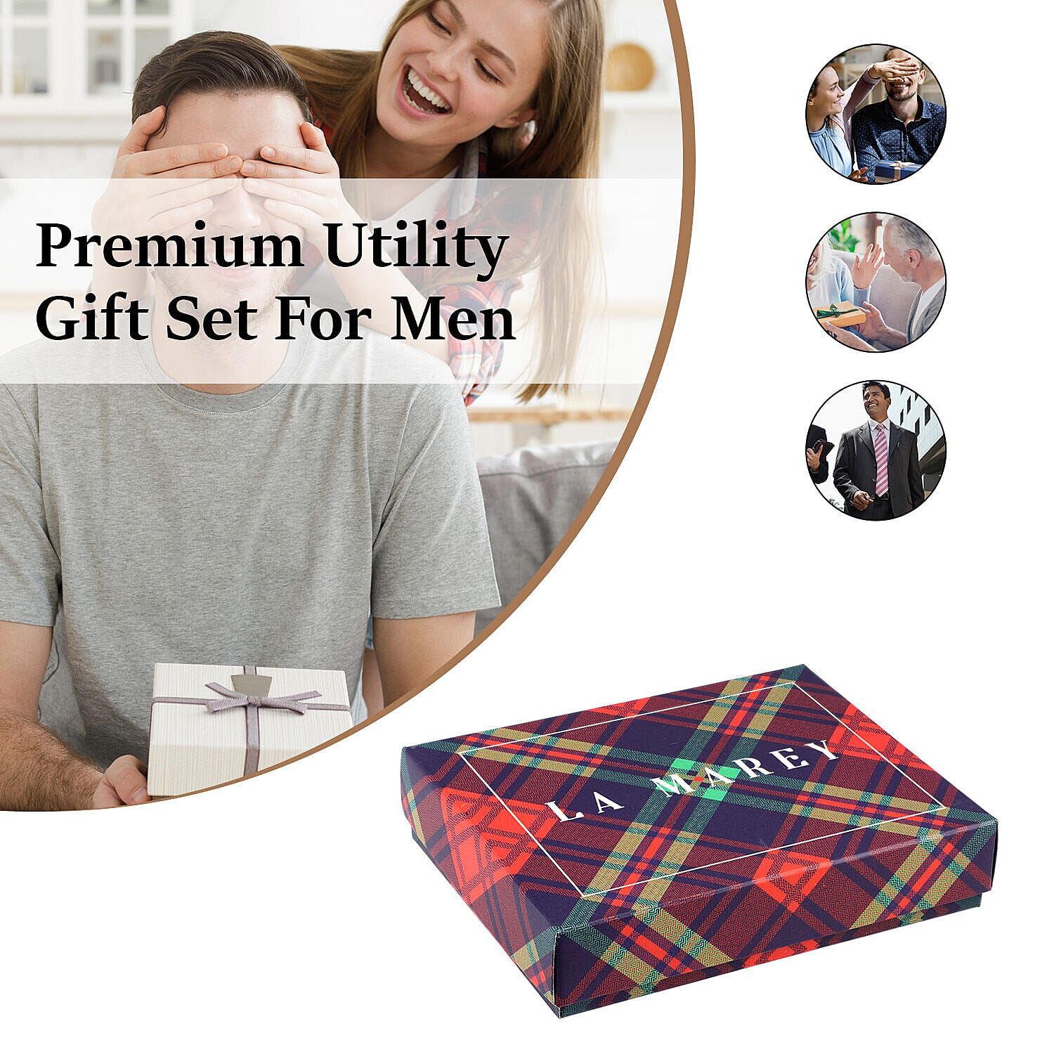 Genuine Leather Ostrich Embossed Bi Fold Mens Wallet (RFID Protected) - Ostrich Black