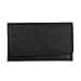 Genuine Leather Lizard Embossed Pattern Womens Rfid Protected Wallet - Black