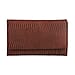Genuine Leather Lizard Embossed Pattern Womens Rfid Protected Wallet - Black