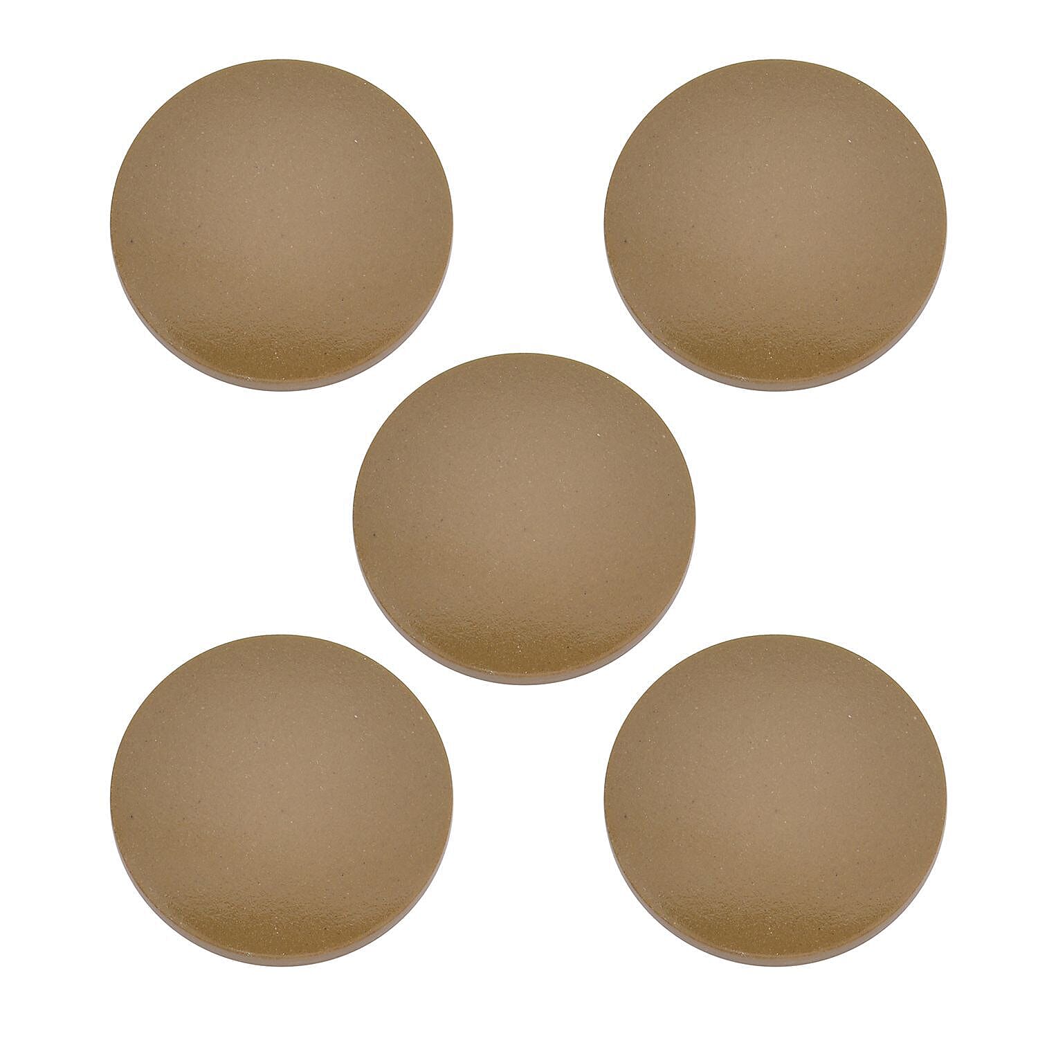 Set of 5 - 40mm Tourmaline Stones