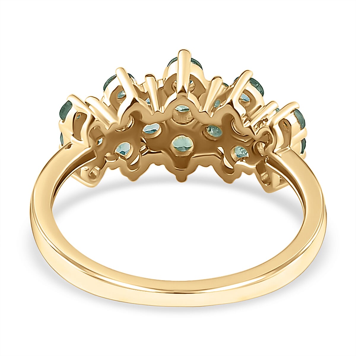 9K Yellow Gold Alexandrite Ring 1.15 Ct.