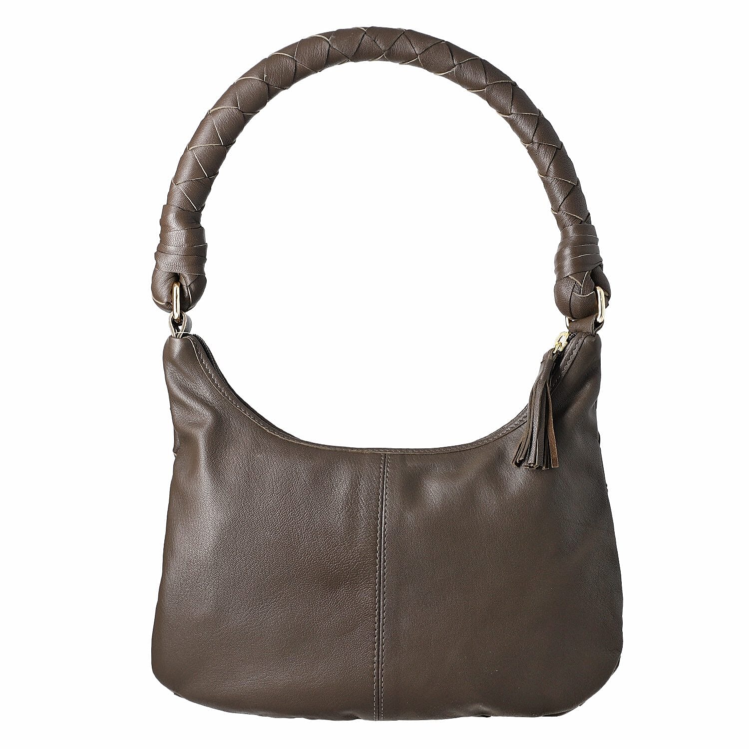 Dark brown outlet hobo bag