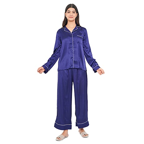 TAMSY Nightwear Set (Size L) - Navy