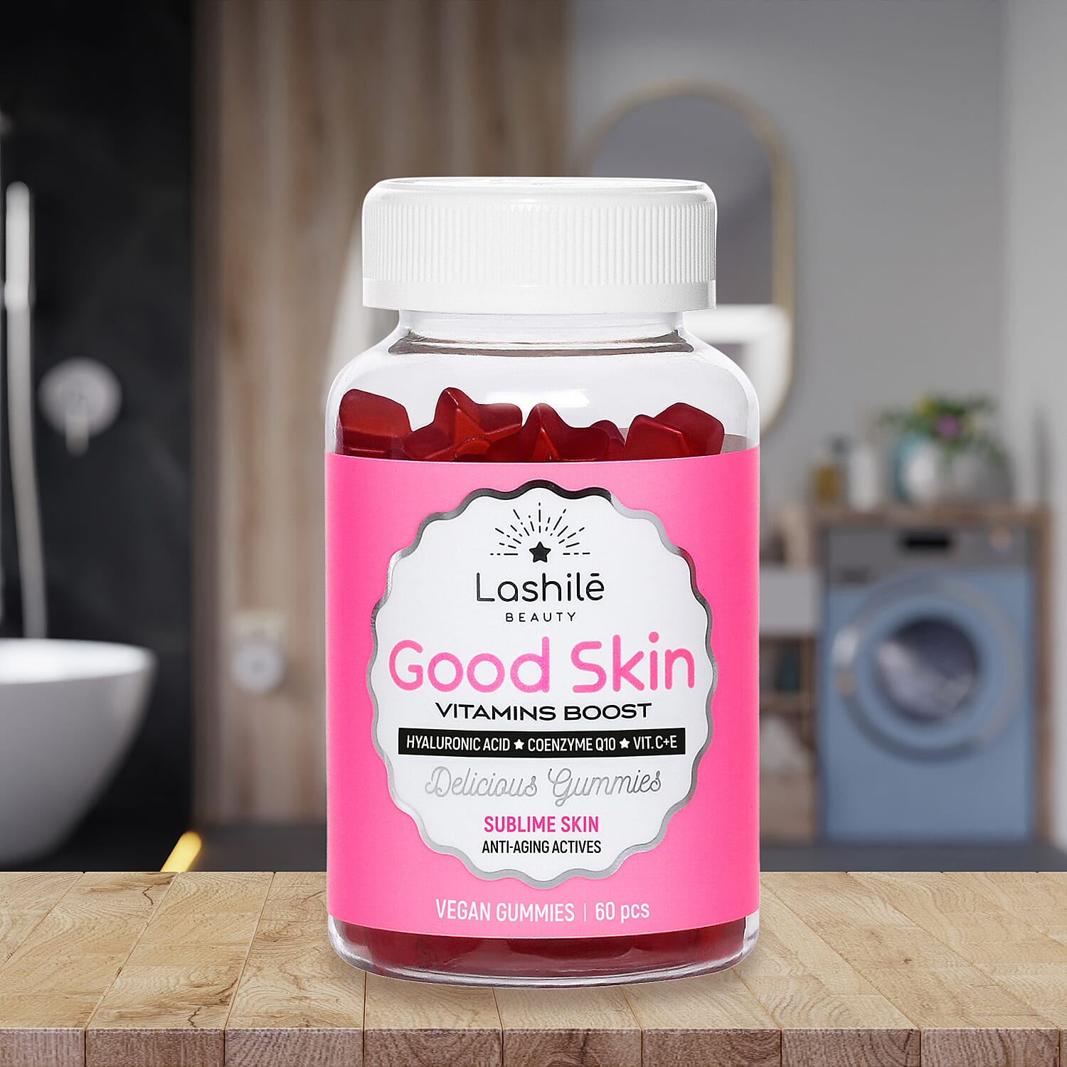 Lashile- Good Skin Vitamin Boost Gummies - 60 Pieces