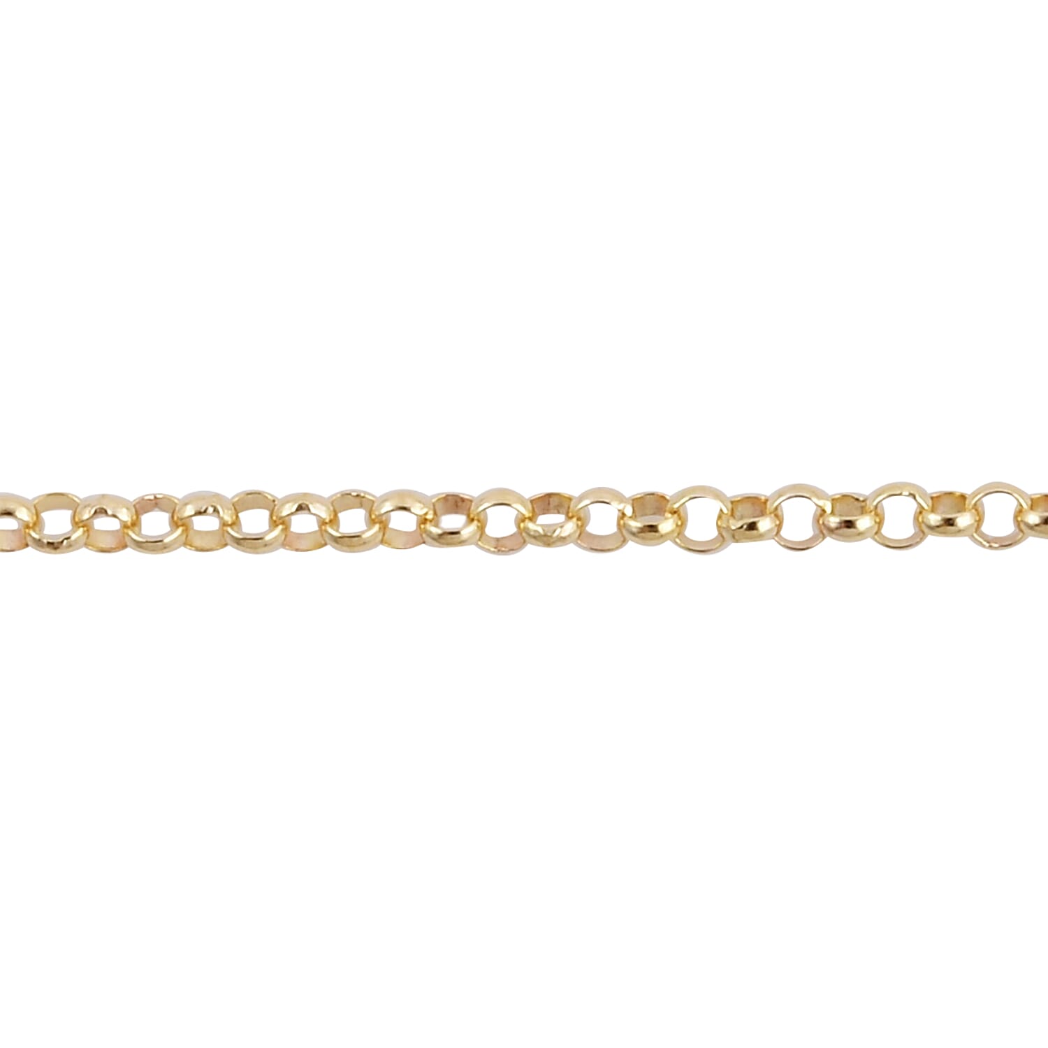 Close Deal - Italian Made 9K Yellow Gold Belcher Lariat Necklace (Size - 20) with Spring Clasp