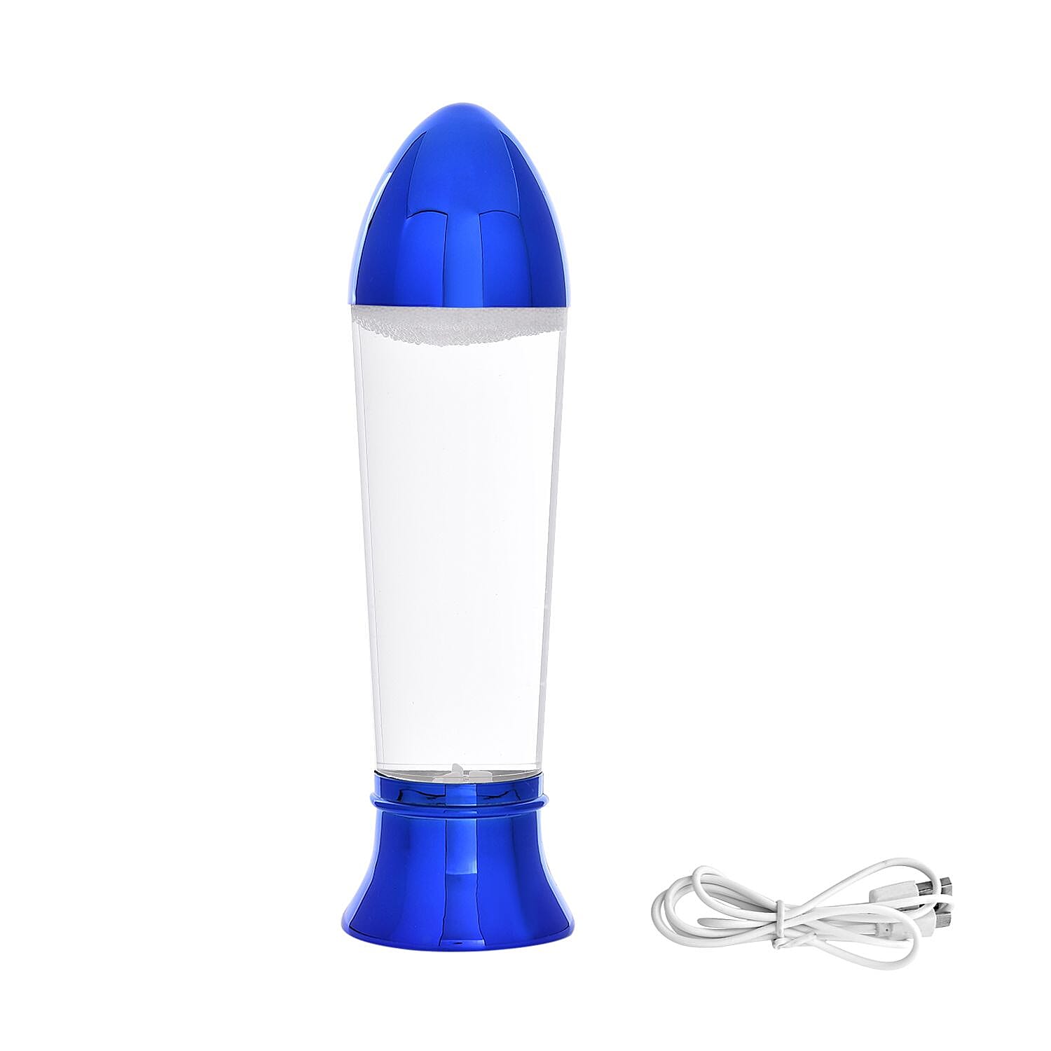 Crystal Tornado Rocket Decorative lights - Blue (3xAAA Battery - Not Included)