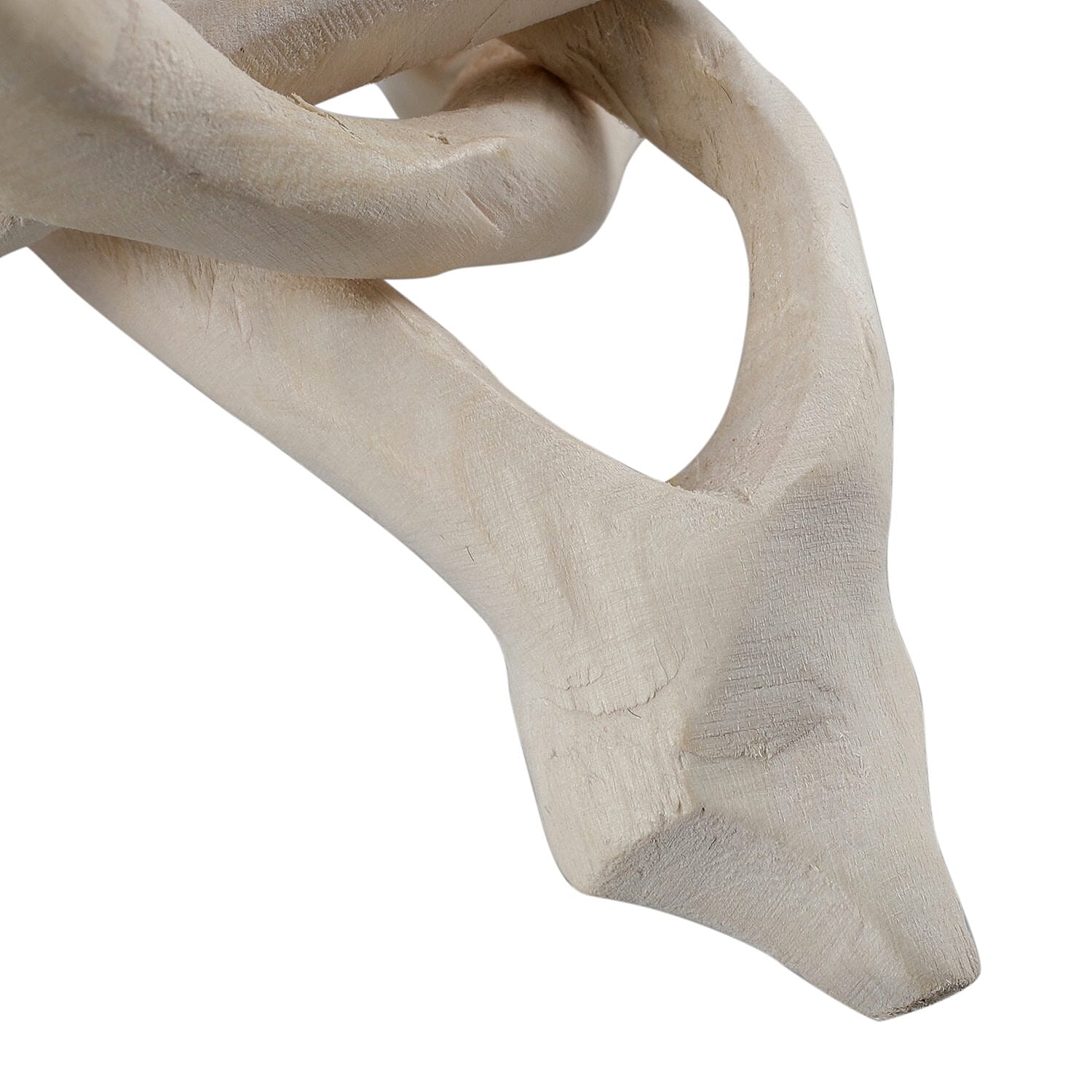 Handcrafted Wooden Tripod Stand (Dia 10 cm) - Natural Wood Handcrafted Wooden Tripod Stand (Dia 10 cm) - Natural Wood