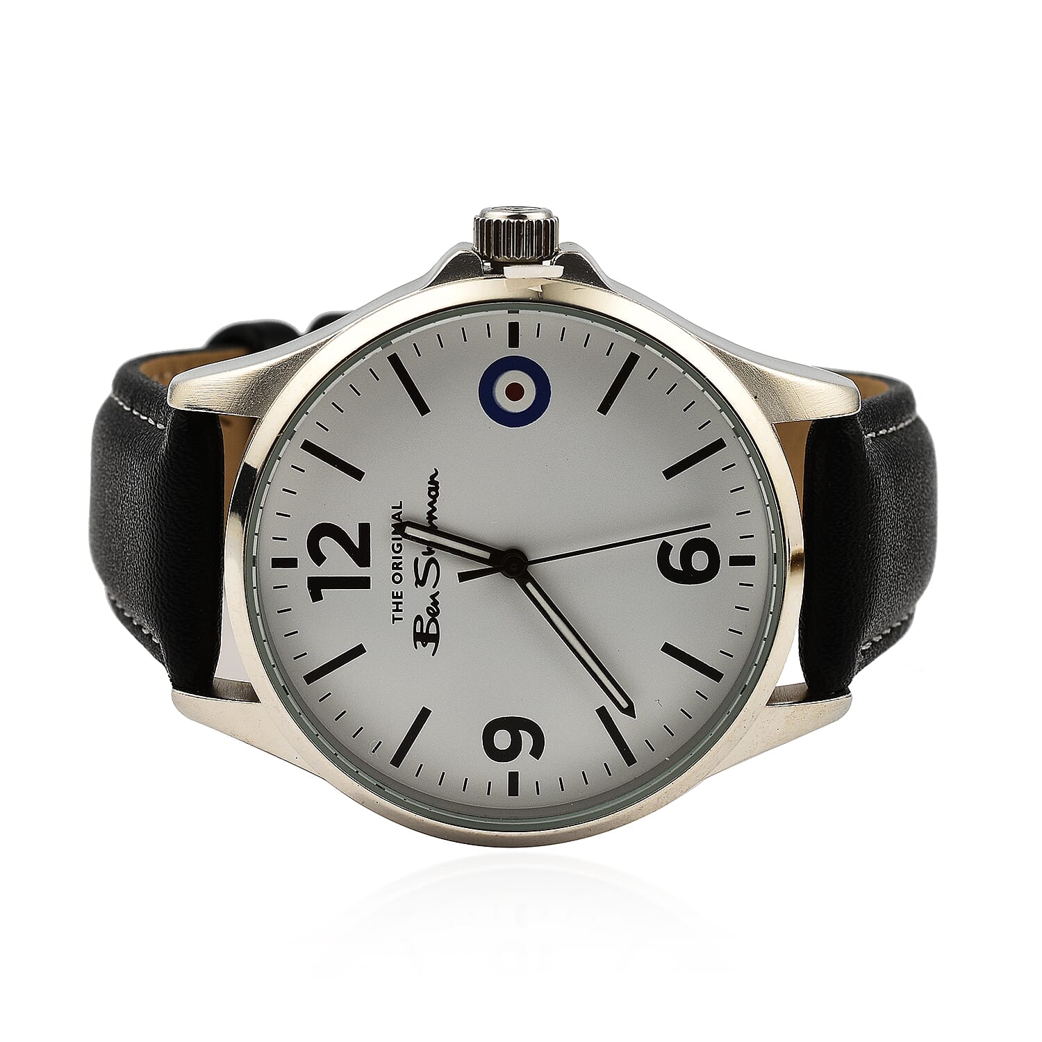 Ben Sherman Analog Watch with Black Leather Strap