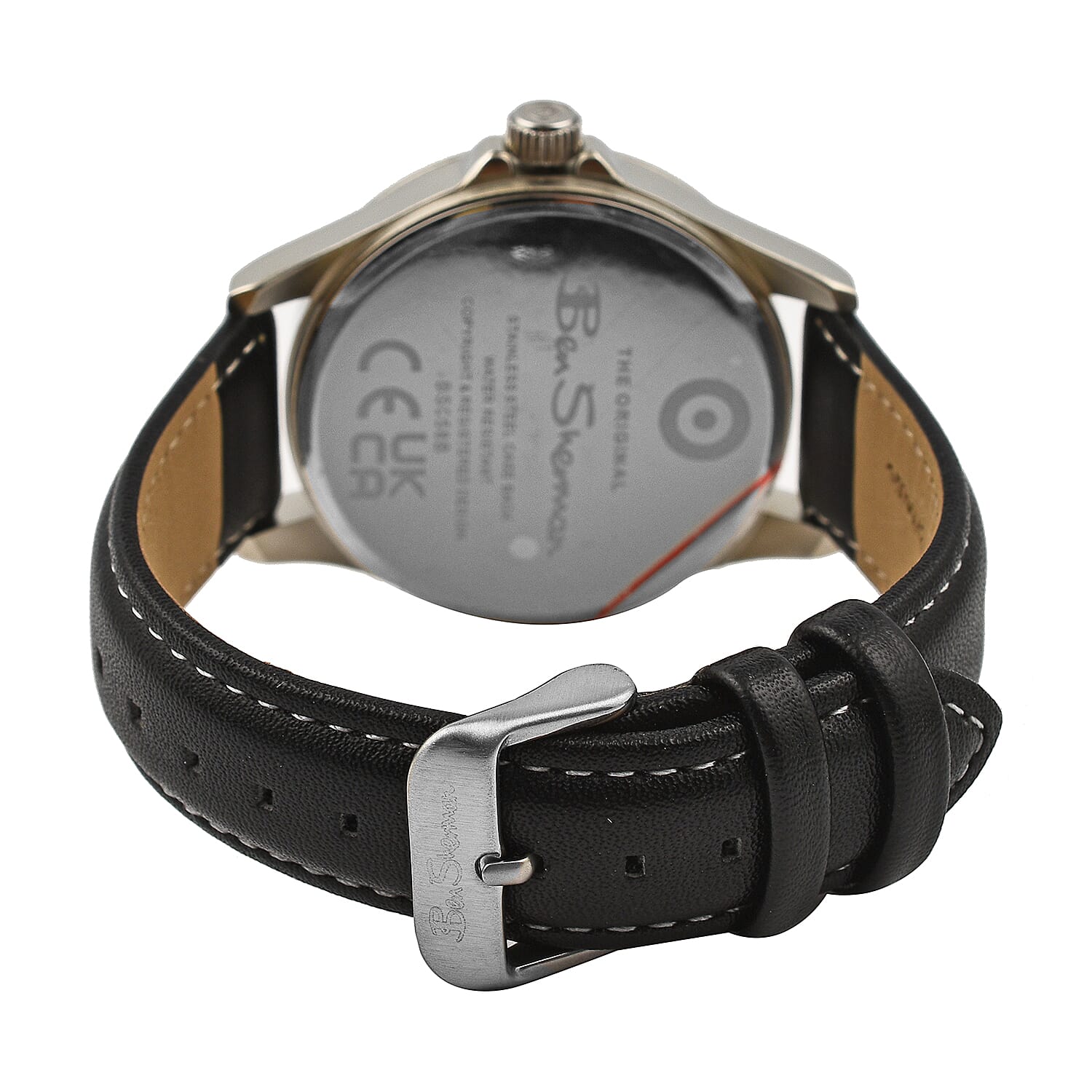 Ben Sherman Analog Watch with Black Leather Strap