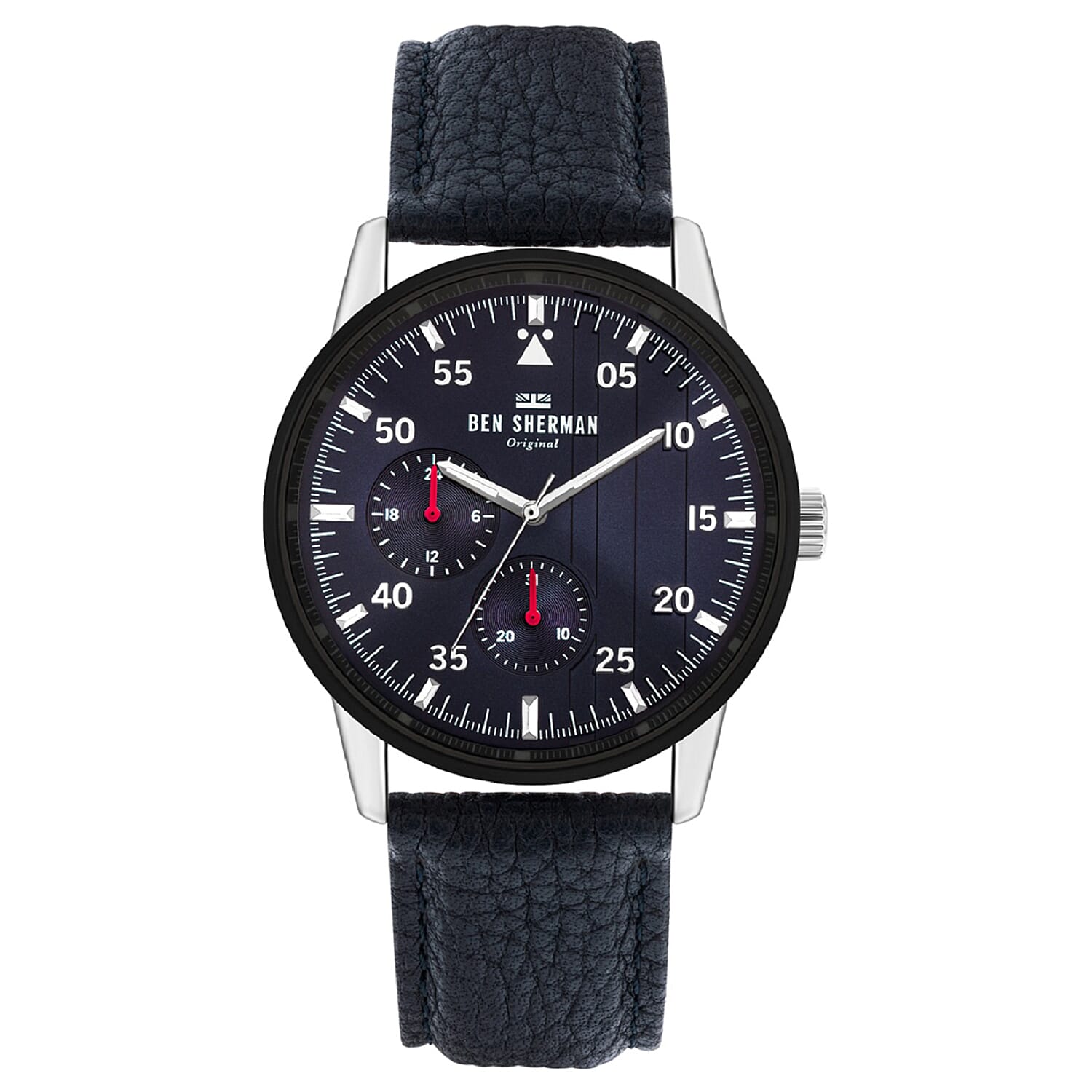 Ben Sherman Analog Watch with Blue Leather Strap