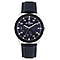 Analog Mens Watch in Alloy - Black