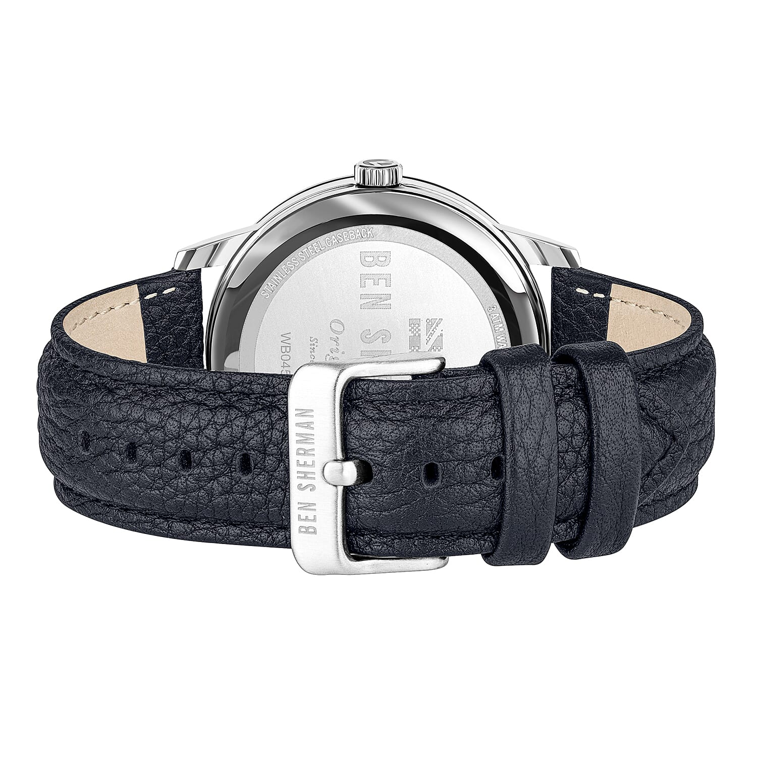 Ben Sherman Analog Watch with Blue Leather Strap