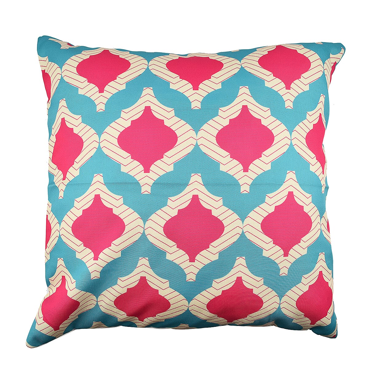 Set of 2 - Symmetrical Pattern Pillow Cover (Size 45x45 cm) - Pink