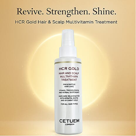 Cetuem- HCR Gold Hair & Scalp Multivitamin Hair Spray Treatment - 150ml