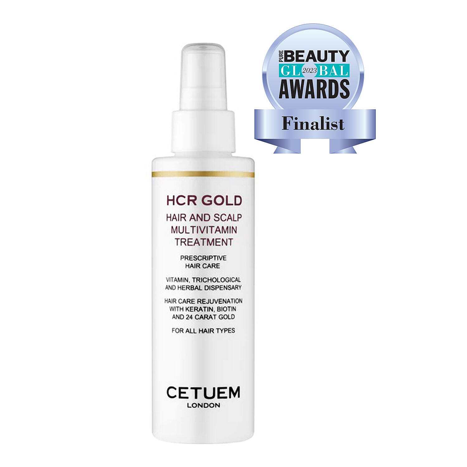 Cetuem- HCR Gold Hair & Scalp Multi Vitamin Treatment - 150ml