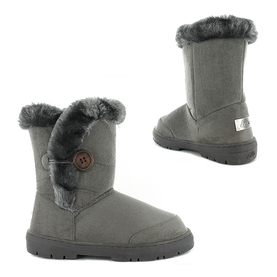 ELLA Nina Boots (Size 3) - Grey